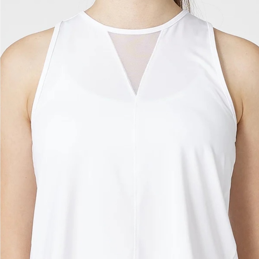Lucky in Love White Tank Top